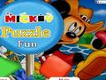 Mickey puzzle fun, lai spēlētu online